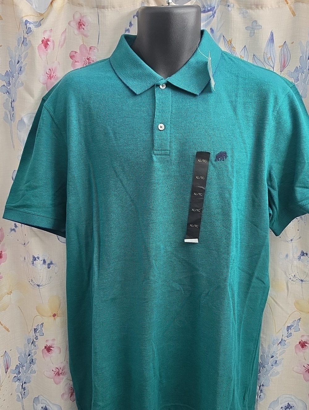 Banana Republic Teal Green Men's Polo Shirt